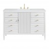 Myrrin 48" Single (Vanity Only Pricing) in Bright White